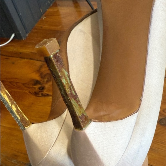 Stuart Weitzman Light Link Pointed Toe Heels Pumps Shoes size 5.5 - Picture 8 of 13